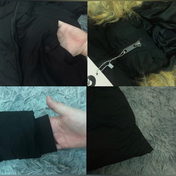 NWT CHERFLY Women’s Long Length Puffer Coat - Picture 7 of 16